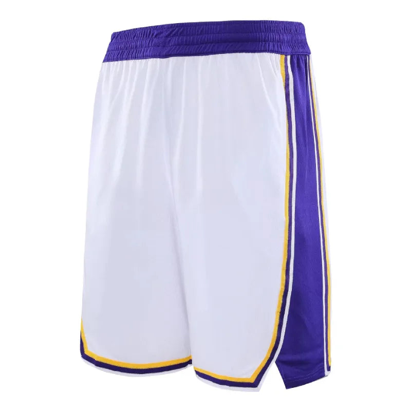 Pantaloncino da Basket White/Violet