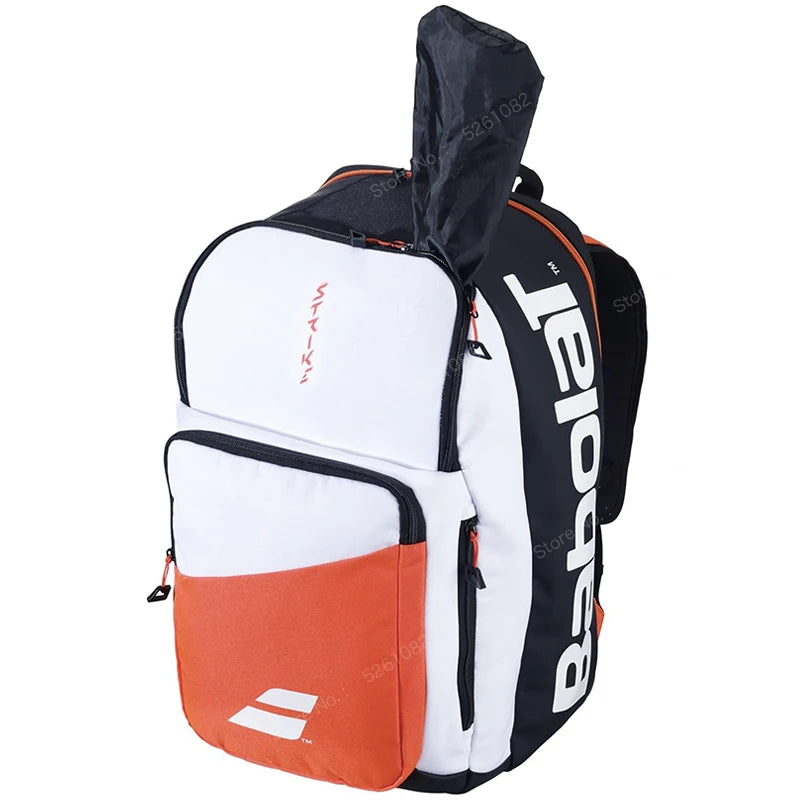 Zaino da Padel/Tennis Babolat Bianco ed arancio